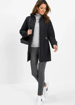 Manteau court matelassé