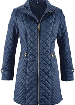 Manteau court matelassé