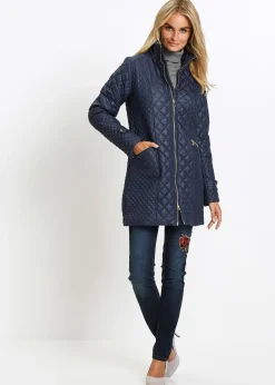 Manteau court matelassé