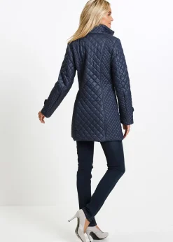 Manteau court matelassé