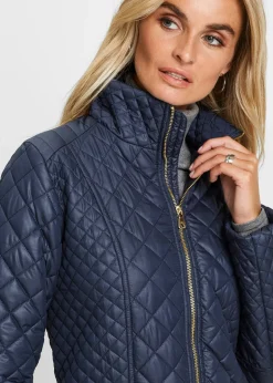 Manteau court matelassé