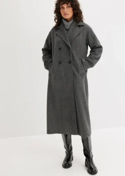 Manteau croisé oversize