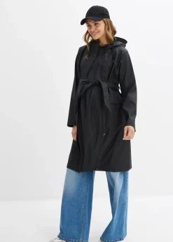 Manteau de grossesse 3 en 1 imperméable et coupe-vent avec fonction portage, deux empiècements