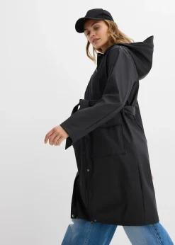 Manteau de grossesse 3 en 1 imperméable et coupe-vent avec fonction portage, deux empiècements