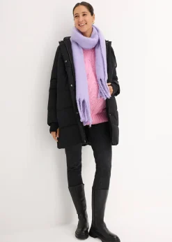 Manteau de grossesse 3-en-1 avec empiècement de portage