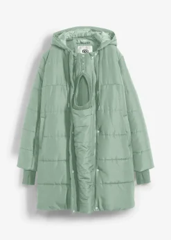 Manteau de grossesse 3-en-1 avec empiècement de portage