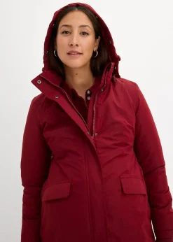 Manteau de grossesse 3-en-1 coupe-vent et imperméable avec fonction portage