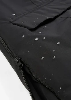 Manteau de grossesse 3-en-1 coupe-vent et imperméable avec fonction portage