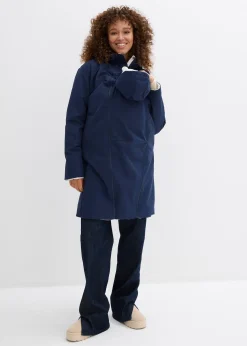 Manteau de grossesse 6-en-1 réversible et déperlant avec fonction portage