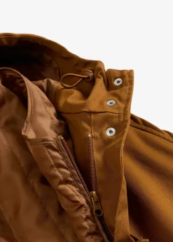 Manteau de grossesse et de portage déperlant 6-en-1 avec gilet intérieur amovible