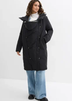 Manteau de grossesse rembourré 3en1 avec empiècement de portage