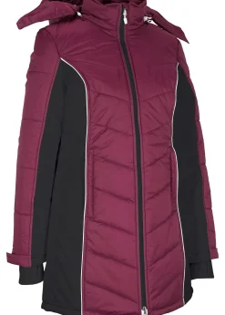 Manteau de ski matelassé technique, imperméable