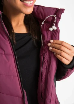 Manteau de ski matelassé technique, imperméable