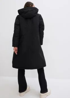 Manteau d’hiver avec doublure capuche en polaire peluche