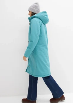 Manteau d’hiver avec doublure capuche en polaire peluche