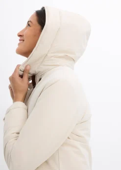 Manteau d’hiver avec doublure capuche en polaire peluche