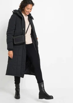 Manteau d’hiver avec fermetures zippées sur les côtés