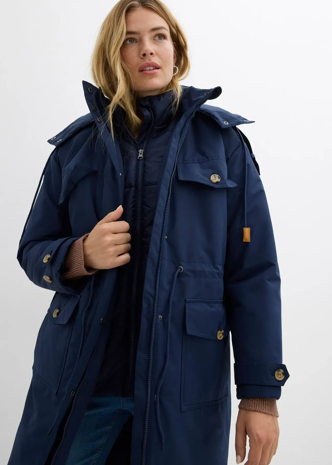 Manteau d’hiver, style 2-en-1