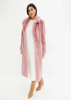 Manteau en fausse fourrure