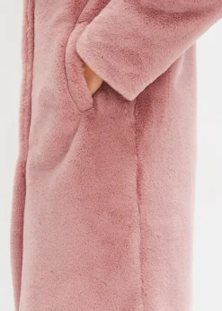 Manteau en fausse fourrure