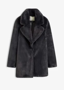 Manteau en peluche