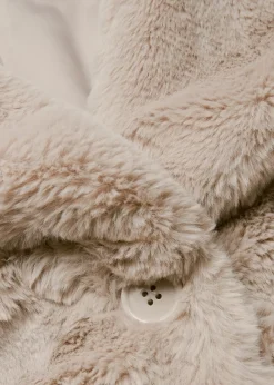 Manteau en peluche