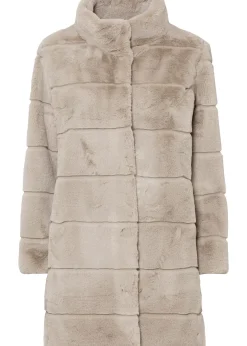 Manteau en tissu peluche