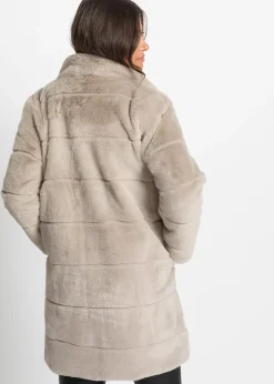 Manteau en tissu peluche