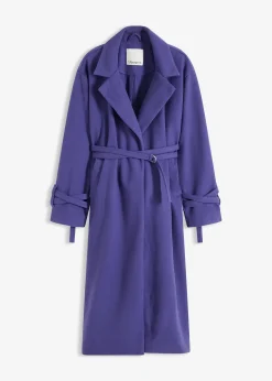 Manteau en viscose mélangée