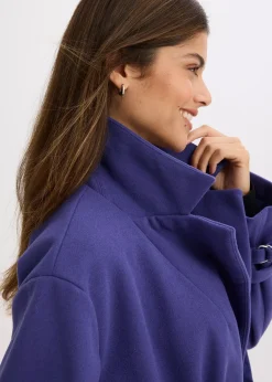 Manteau en viscose mélangée
