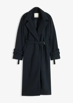 Manteau en viscose mélangée