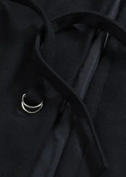 Manteau en viscose mélangée