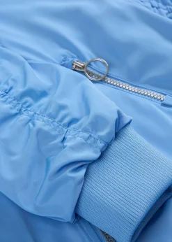 Manteau léger avec col en bord-côtes