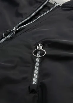 Manteau léger avec col en bord-côtes