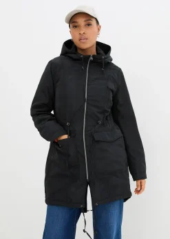 Manteau légèrement rembourré avec cordon de serrage
