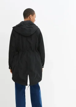Manteau légèrement rembourré avec cordon de serrage