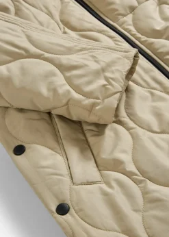 Manteau matelassé de grossesse et de portage 3-en-1, moyennement chaud