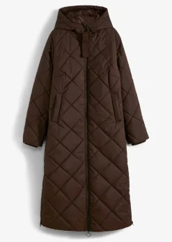 Manteau matelassé et rembourré à capuche