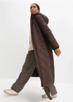 Manteau matelassé et rembourré à capuche