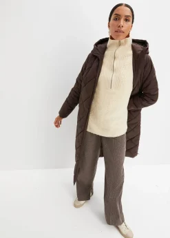 Manteau matelassé et rembourré à capuche