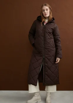 Manteau matelassé et rembourré à capuche
