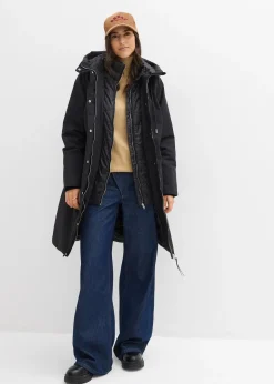 Manteau outdoor déperlant, aspect 2en1