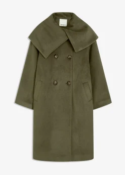 Manteau oversize à large col