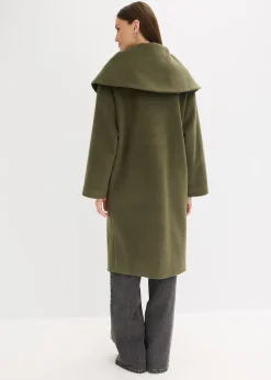 Manteau oversize à large col