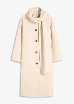 Manteau oversize avec deux poches discrètes