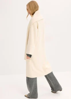 Manteau oversize avec deux poches discrètes
