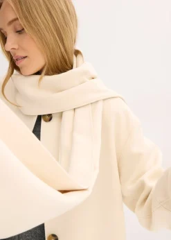 Manteau oversize avec deux poches discrètes
