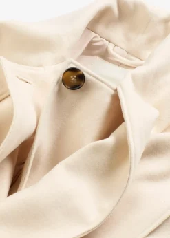 Manteau oversize avec deux poches discrètes