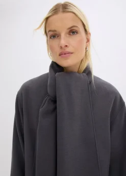 Manteau oversize avec deux poches discrètes