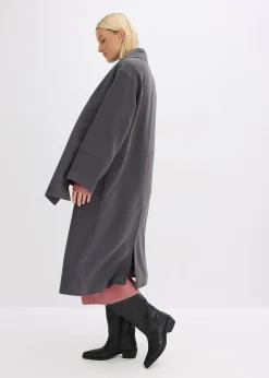 Manteau oversize avec deux poches discrètes